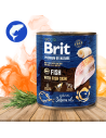 Brit Premium by Nature Fish & Skin 800g Ryba ze Skórami