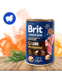 Brit Premium by Nature Lamb & Buckwheat 400g Jagnięcina z Gryką