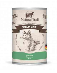 Natural Trail Wild Cat Venison 400g Dziczyzna