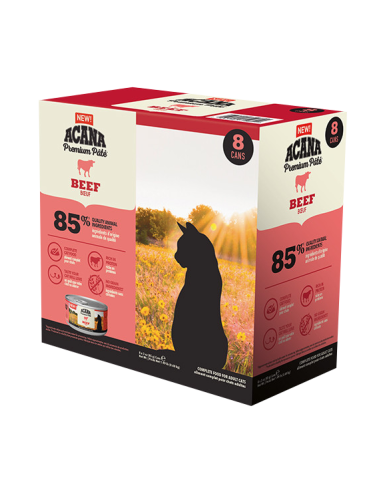 Acana Premium Pate Beef 8x80g